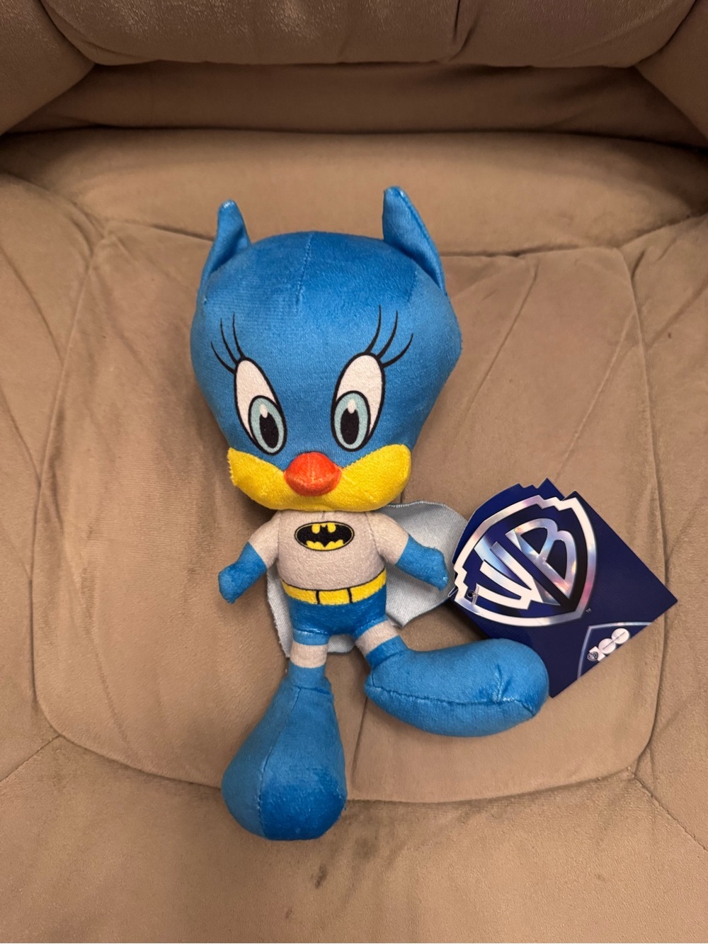 Warner Bros 7” Looney Tunes Tweety Plush
